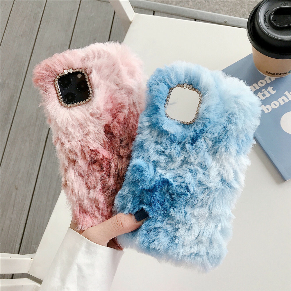 An application scenario or product detail of fluffy phkne case - Image 2