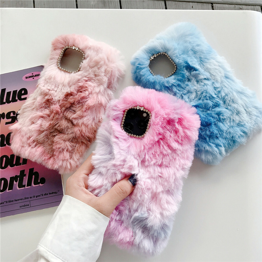 An application scenario or product detail of fluffy phkne case - Image 6