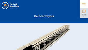 FM Bulk Handling - Heavy-Duty Belt Conveyors