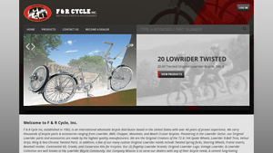 F & R Cycle - Original Lowrider Beach Cruisers