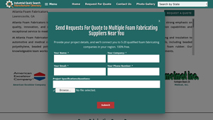 Atlanta Foam Fabricators - Foam Materials & Fabrication Services