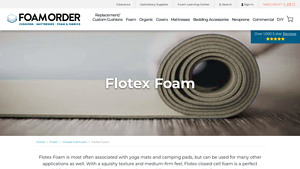 FoamOrder - Flotex Foam