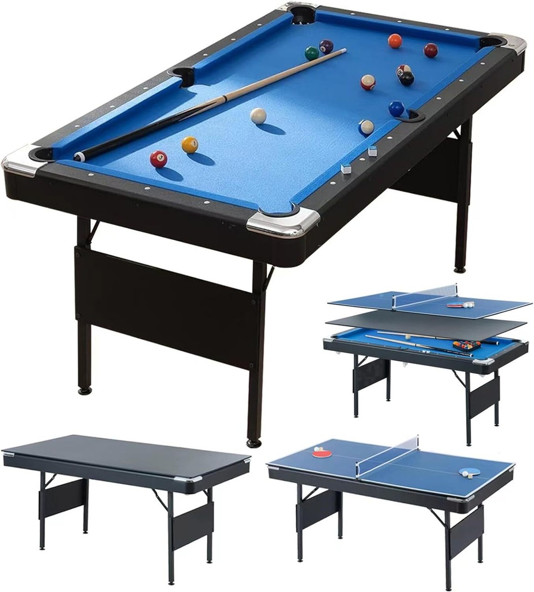 An application scenario or product detail of folding billiard pool table - Image 22