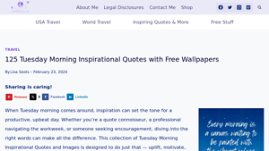 Follow Soots - Tuesday Morning Inspirational Quotes
