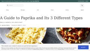 Food52 - Paprika Varieties