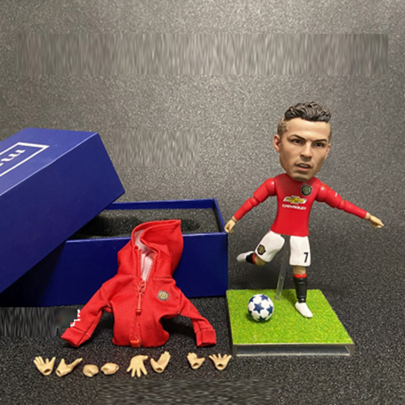 An application scenario or product detail of footballerl vynl art toy - Image 5