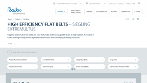 Forbo - Siegling Extremultus Flat Belts