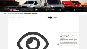 Ford Transit - Portable AC Solutions