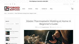 Forged Acrylics - Thermoplastic Molding Solutions