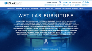 FormaSpace - Wet Lab Furniture Solutions