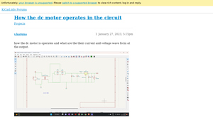 KiCad Forum - Brushed DC Electric Motor