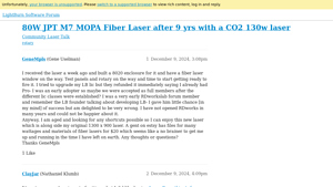 LightBurn - 80W JPT M7 MOPA Fiber Laser