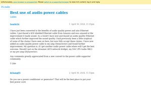 PS Audio - Audio Quality Power Cables