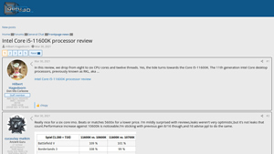 Intel - Core i5-11600K Processor