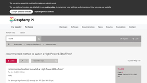 Raspberry Pi - High-Power LED Driver Solutions