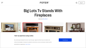 Foter - Big Lots TV Stands with Fireplaces