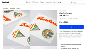 FourthWall - Kiss Cut Stickers
