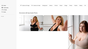 Freepik - Fat Woman Photos