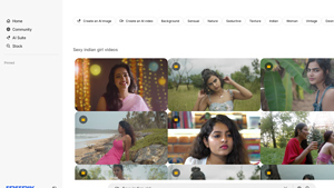 Freepik - HD & 4K Indian Girl Videos