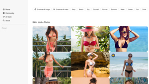 Freepik - Bikini Photos