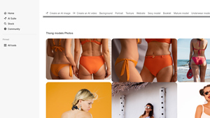 Freepik - Thong Models Photos