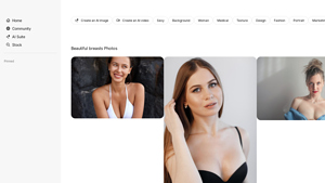 Freepik - Beautiful Breasts Photos