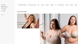 Freepik - Large Breasts Images