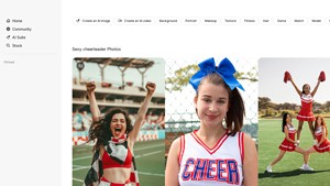 Freepik - Sexy Cheerleader Photos
