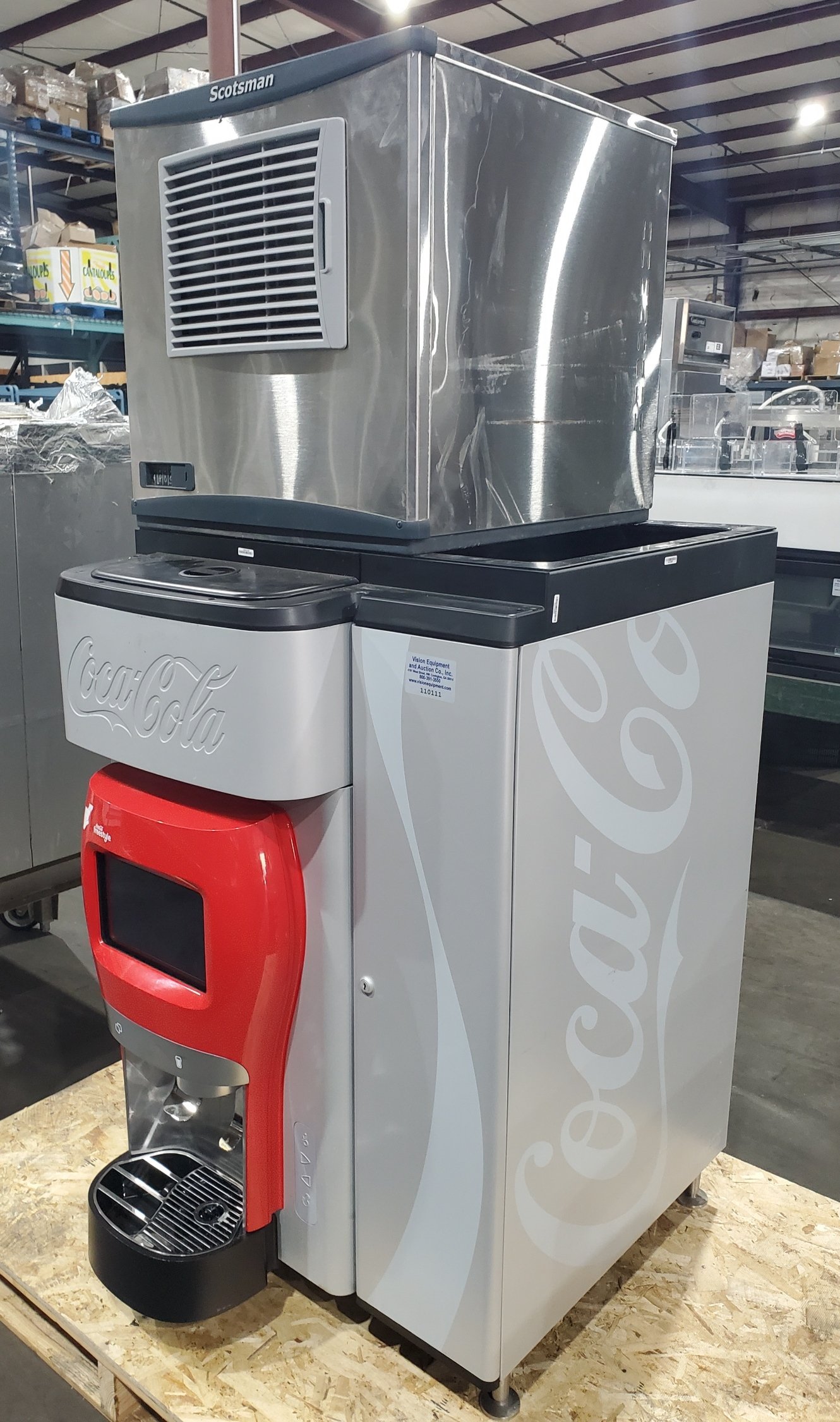 An application scenario or product detail of freestyle coca cola machine for sale - Image 11