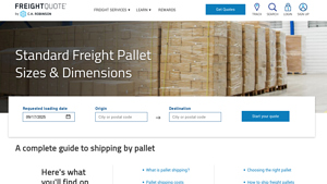 FreightQuote - Pallet Shipping Solutions