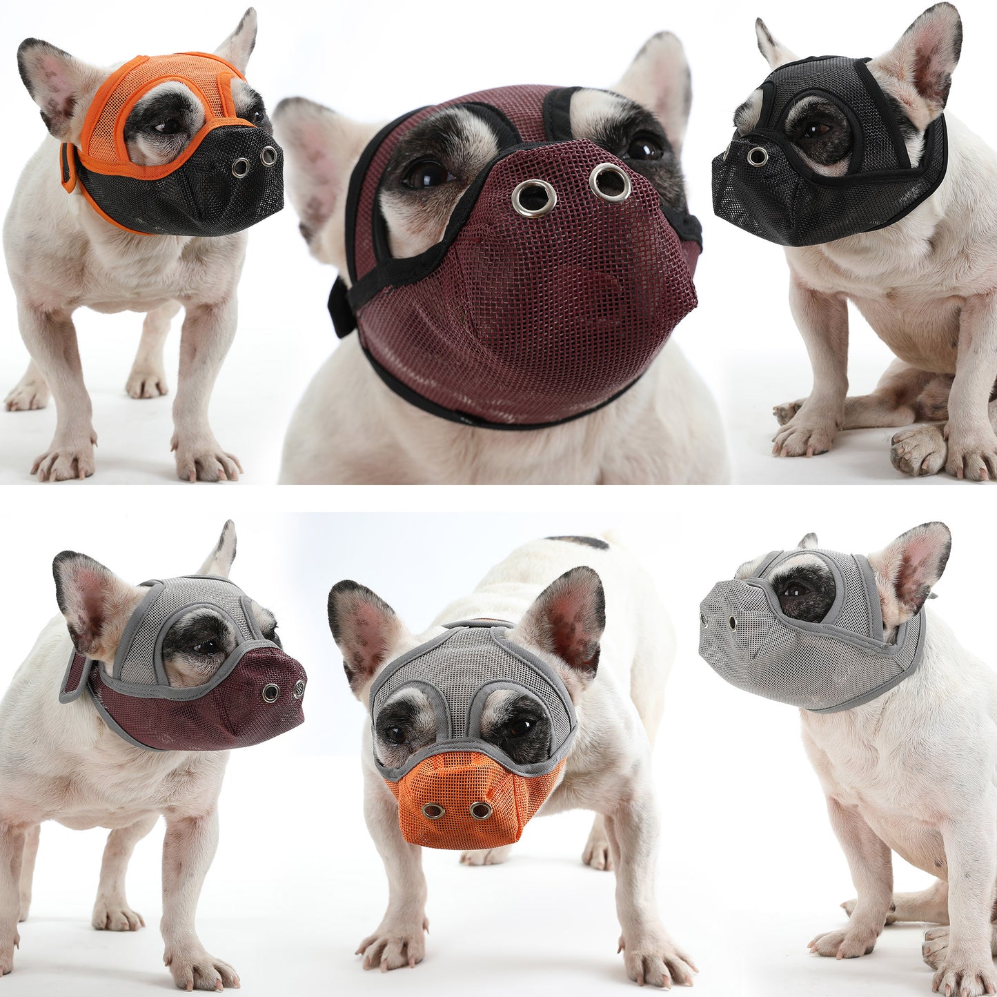 An application scenario or product detail of french bulldog muzzle - Image 21