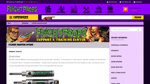 FrightProps - Pneumatic Cylinder Mounting Solutions