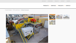 Frontier Kemper - Corrugated Sidewall Conveyors