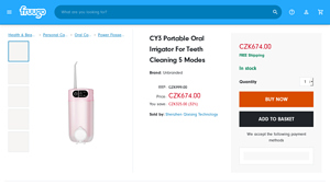 CY3 - Portable Oral Irrigator