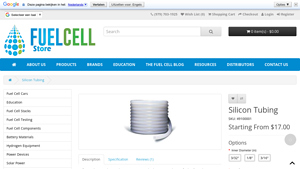Fuel Cell Store - Silicon Tubing