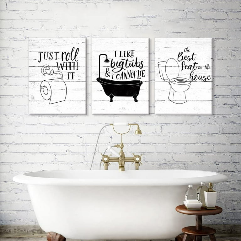 An application scenario or product detail of funny bathroom quotes - Image 19