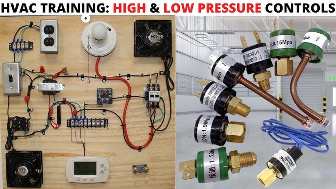 An application scenario or product detail of furnace pressure switch wiring - Image 17