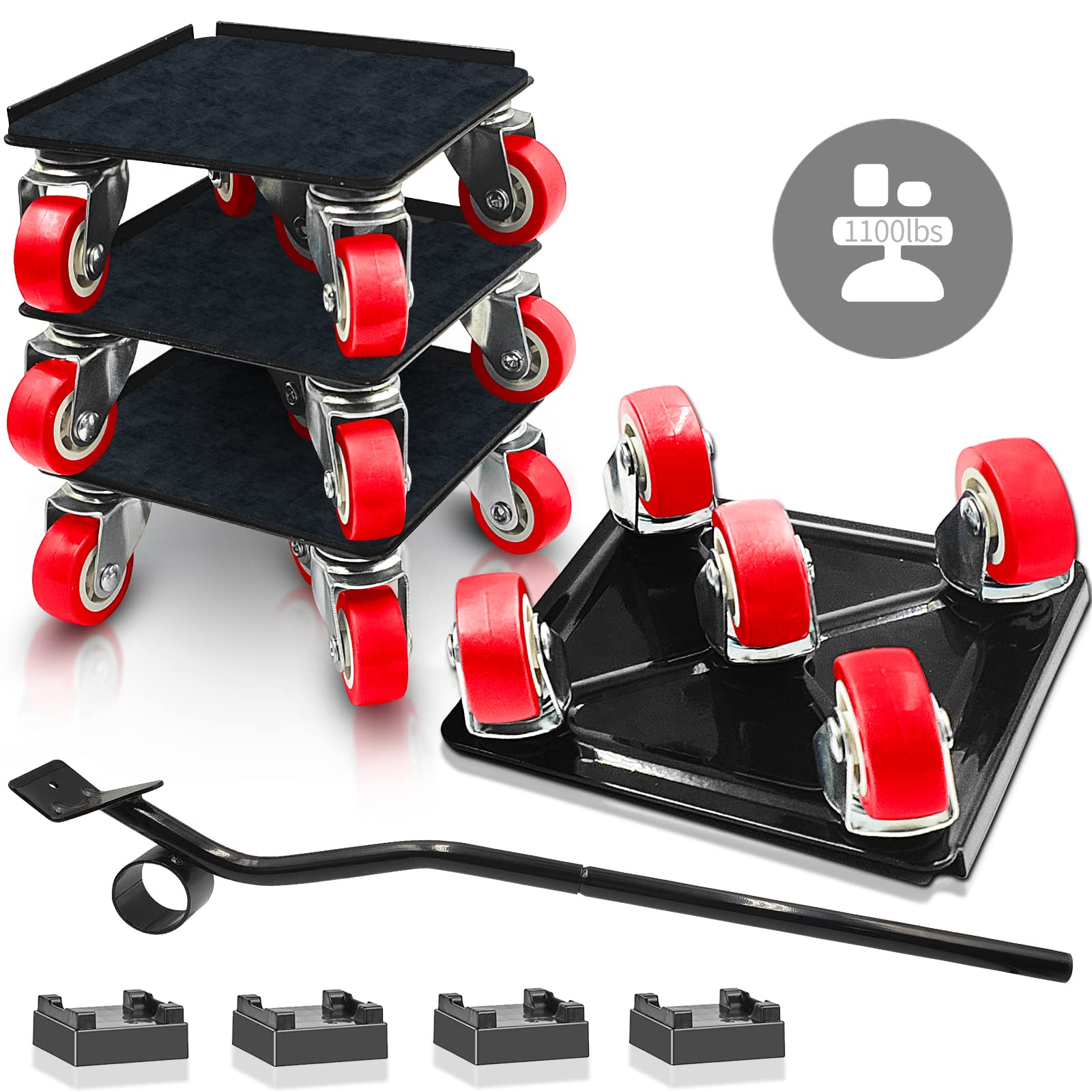 An application scenario or product detail of furniture moving wheels - Image 4