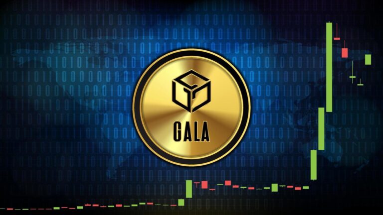 Featured image for gala crypto - abstract futuristic technology ...