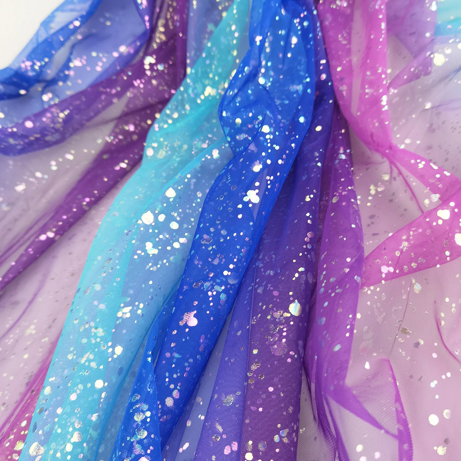 An application scenario or product detail of galaxy tulle material - Image 11