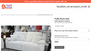 Manwah - Fluffy Power Sofa