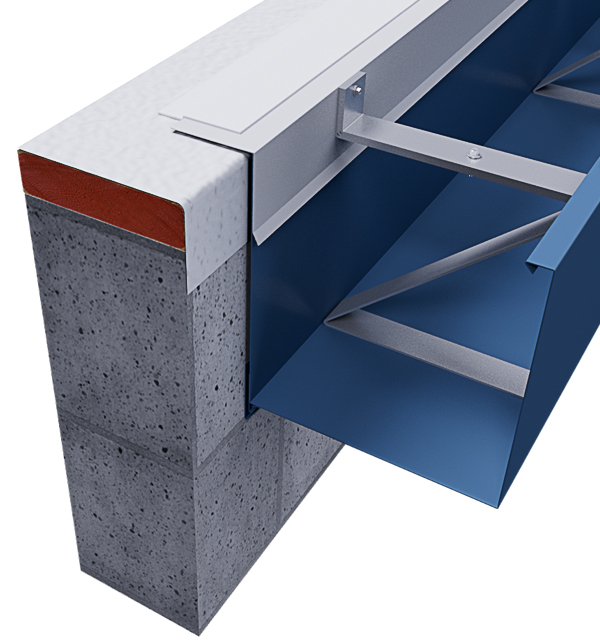 An application scenario or product detail of galvanized steel gutters - Image 17