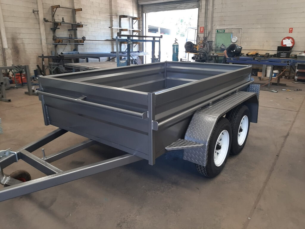 An application scenario or product detail of galvanized steel trailer - Image 2