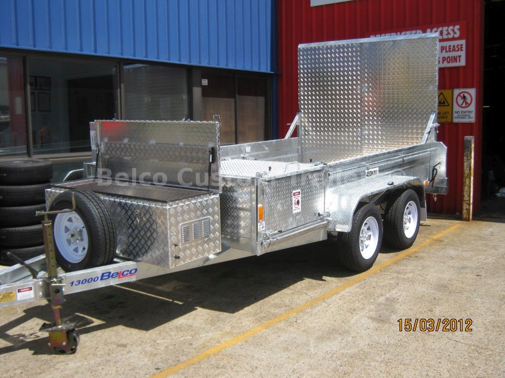 An application scenario or product detail of galvanized steel trailer - Image 5