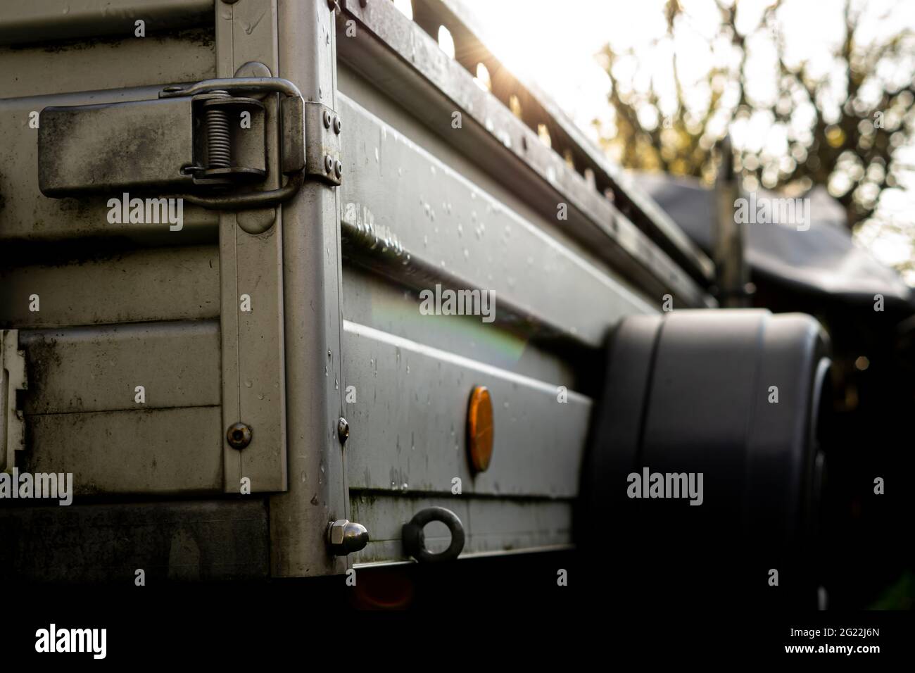 An application scenario or product detail of galvanized steel trailer - Image 17