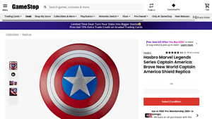 Hasbro - Marvel Legends Series Captain America Shield Replica