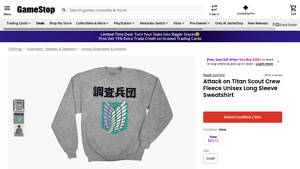 Attack on Titan - Scout Crew Fleece Sweatshirt
