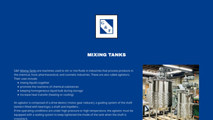 G&F - Mixing Tanks