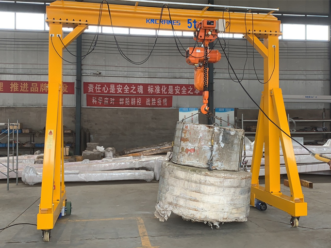 关于 gantry crane 的说明性图片