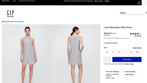 Gap Factory - Smooth Linen Blend Tank Top